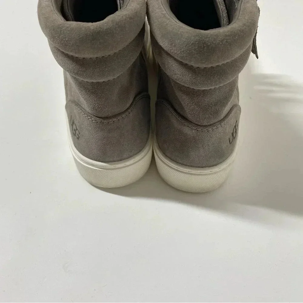 UGG Ollie Lace Up High Top Suede Leather Sneakers Size 9